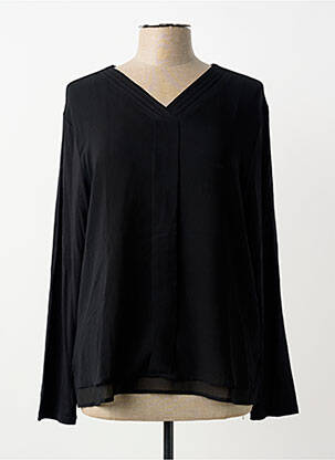 Blouse manches longues manches longues noir BARBARA LEBEK femme