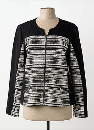 Veste chic poches noir GUY DUBOUIS femme