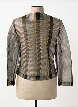 Veste chic col rond noir MICHAELA LOUISA femme