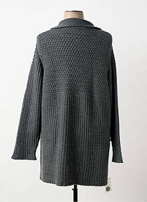 Gilet manches longues stretch gris MINO MORA femme