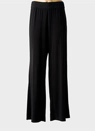 Pantalon large coupe fluide taille normale noir MICHAELA LOUISA femme