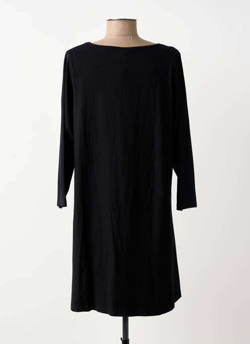Robe courte manches 3/4 manches 3/4 noir YOEK femme