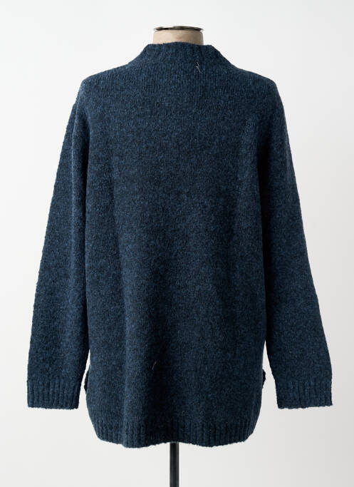 Gilet manches longues stretch bleu MINO MORA femme