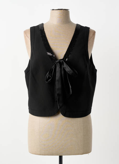 Gilet sans manche doublure noir ALAIN WEIZ femme