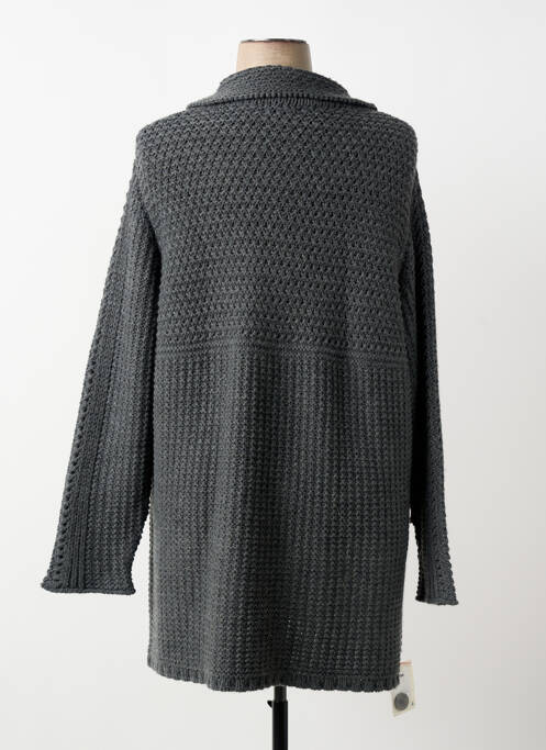 Gilet manches longues gris MINO MORA femme