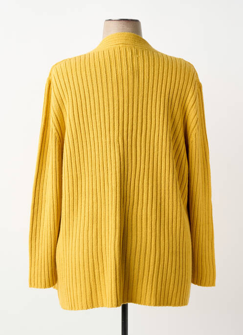 Gilet manches longues jaune MINO MORA femme