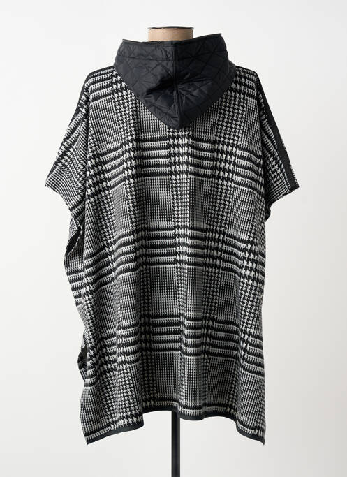 Poncho noir BARBARA LEBEK femme