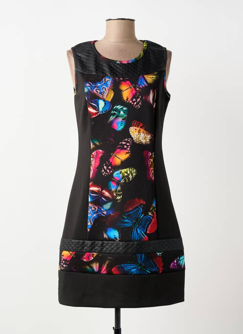 Robe courte noir GUY DUBOUIS femme