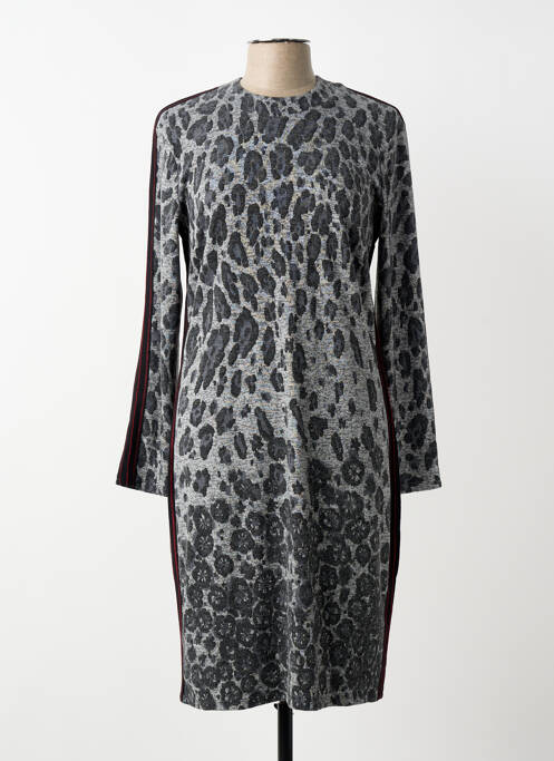 Robe mi-longue gris BARBARA LEBEK femme
