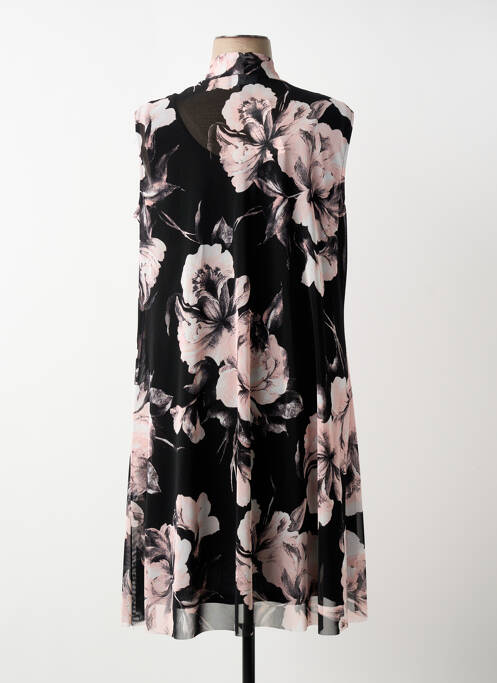 Robe mi-longue noir FRANK LYMAN femme