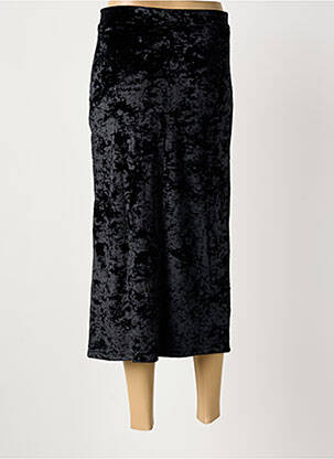 Jupe longue coupe droite noir BIZANCE femme