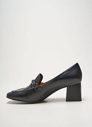 Mocassins carré talon de 7 à 9cm noir CAPRICE femme