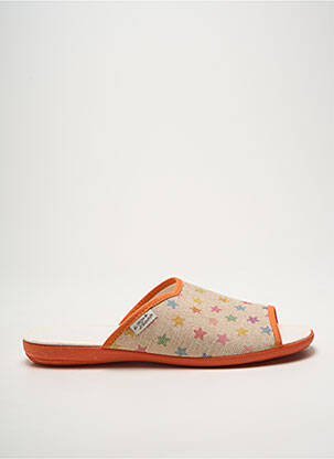 Mules/Sabots orange LA MAISON DE L'ESPADRILLE femme