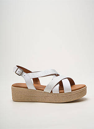 Sandales/Nu pieds blanc EVA FRUTOS femme