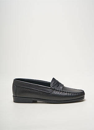 Mocassins matière lisse talon plat jusqu'à 3cm noir J.METAYER femme