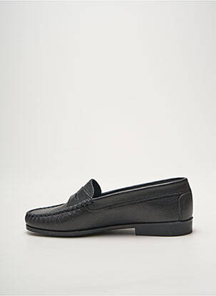 Mocassins chiquet talon plat jusqu'à 3cm noir J.METAYER femme