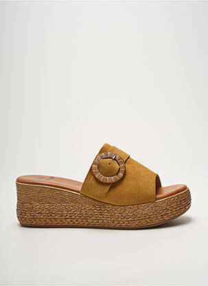 Mules/sabots talon compensé talon de 7 à 9cm marron STUDIO SCARPE femme