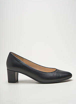 Escarpins tissage satiné talon de 4 à 6cm noir GABOR femme