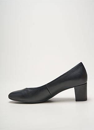 Escarpins tissage satiné talon de 4 à 6cm noir GABOR femme