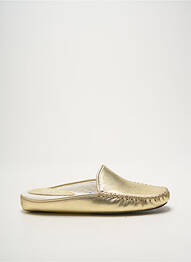 Chaussons/pantoufles talon plat jusqu'à 3cm or EREL femme