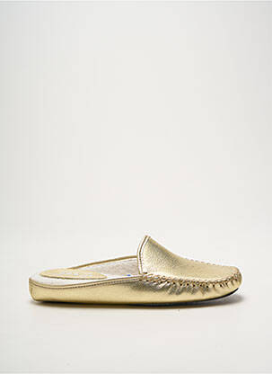 Chaussons/pantoufles talon plat jusqu'à 3cm or EREL femme