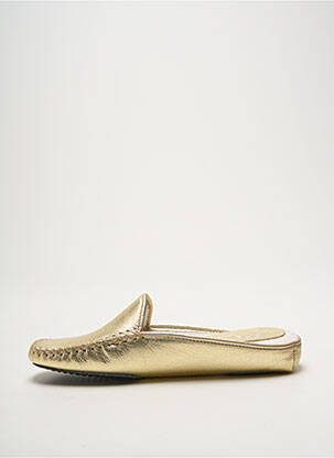 Chaussons/pantoufles talon plat jusqu'à 3cm or EREL femme