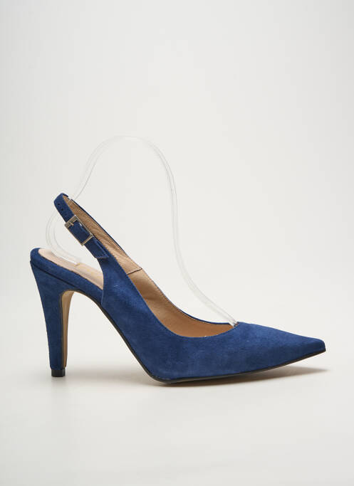 Escarpins fermeture boucle(s) talon haut de 10cm et plus bleu ROSEWOOD femme
