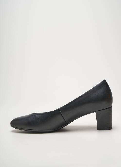 Escarpins tissage satiné talon de 4 à 6cm noir GABOR femme