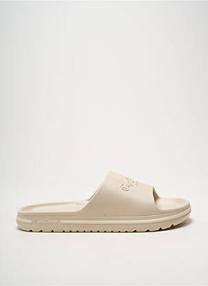 Mules/sabots bout ouvert bout ouvert beige PEPE JEANS homme