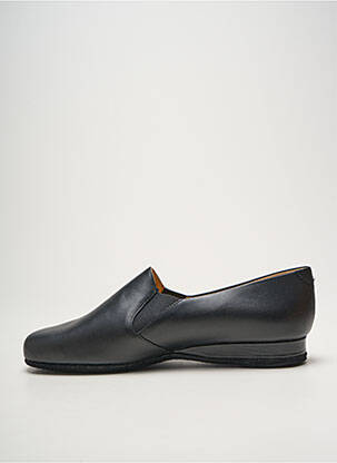Chaussons/pantoufles bout carré bout carré noir HELLER homme