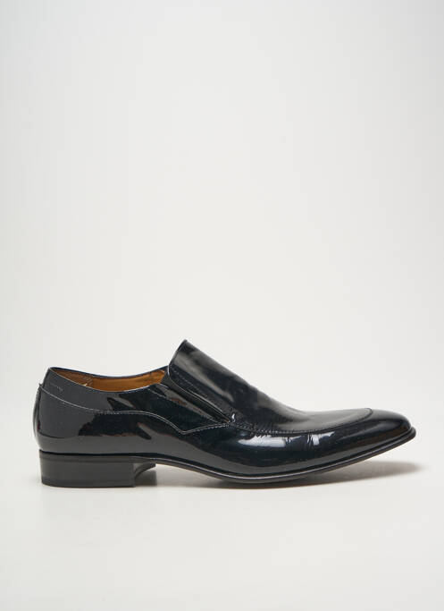 Mocassins voute plantaire talon bas noir CAPONI homme