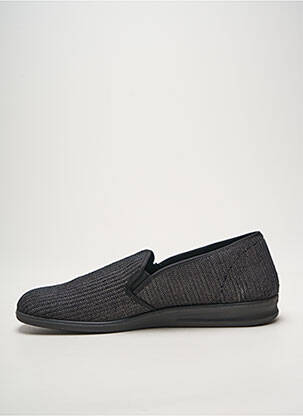 Chaussons/pantoufles bout rond bout rond noir JOSEF SEIBEL homme