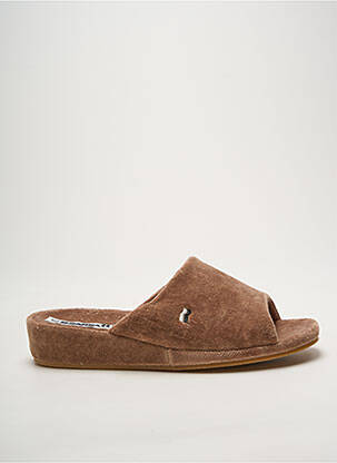 Mules/sabots bout ouvert talon plat jusqu'à 3cm marron ROMIKA femme
