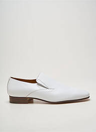 Mocassins chiquet chiquet blanc PERTINI homme