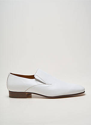 Mocassins chiquet chiquet blanc PERTINI homme