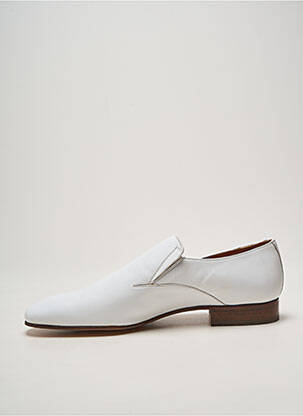 Mocassins chiquet chiquet blanc PERTINI homme