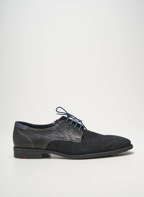 Derbies matière lisse talon bas noir LLOYD homme