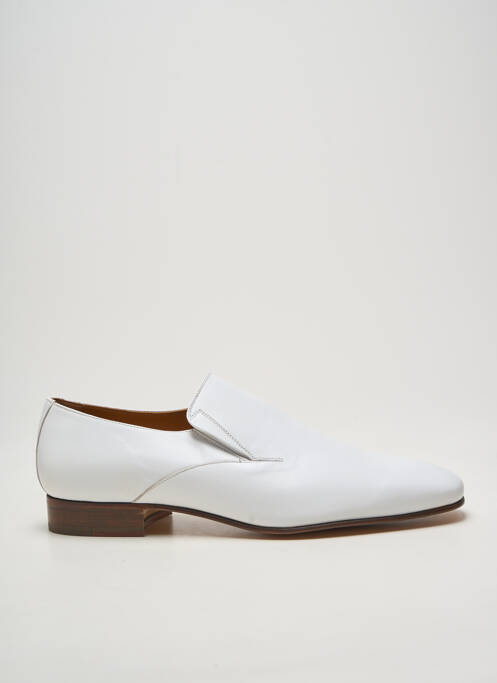 Mocassins chiquet chiquet blanc PERTINI homme