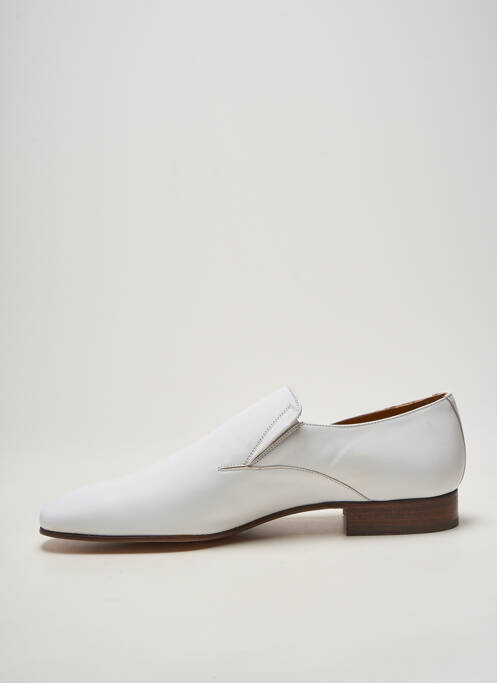 Mocassins chiquet chiquet blanc PERTINI homme