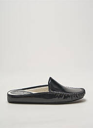 Chaussons/pantoufles talon plat jusqu'à 3cm noir EREL femme