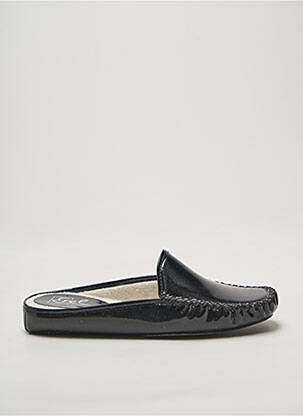 Chaussons/pantoufles talon plat jusqu'à 3cm noir EREL femme