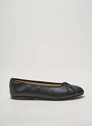 Ballerines bout rond talon plat jusqu'à 3cm noir HIRICA femme