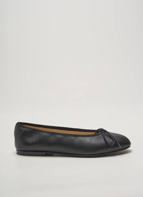 Ballerines bout rond talon plat jusqu'à 3cm noir HIRICA femme