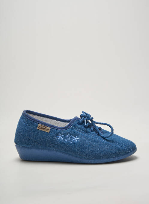 Chaussons/Pantoufles bleu GOES femme