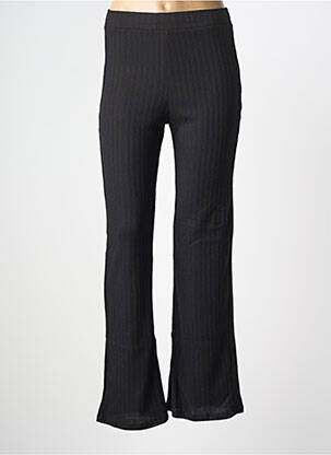 Pantalon droit stretch taille normale noir BIZANCE femme