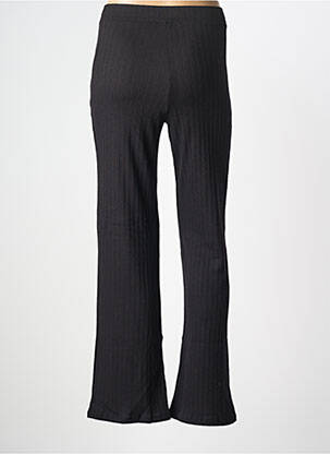 Pantalon droit stretch taille normale noir BIZANCE femme