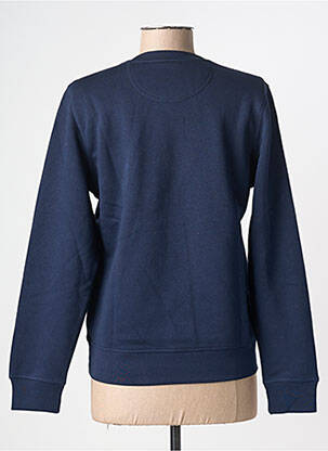 Sweat-shirt stretch manches longues bleu BIZANCE femme