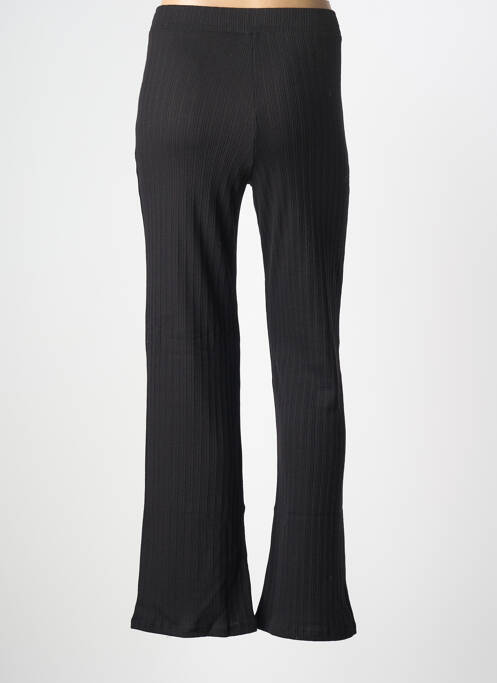 Pantalon droit stretch taille normale noir BIZANCE femme
