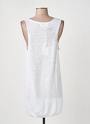 Top stretch sans manche beige SCHOOL RAG femme