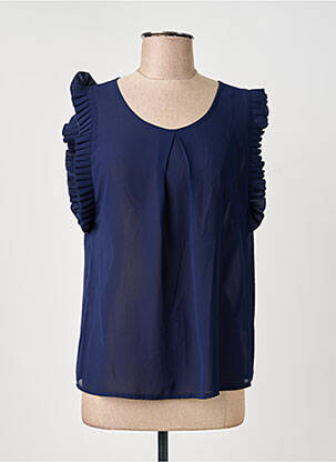 Top manches courtes manches courtes bleu MOLLY BRACKEN femme